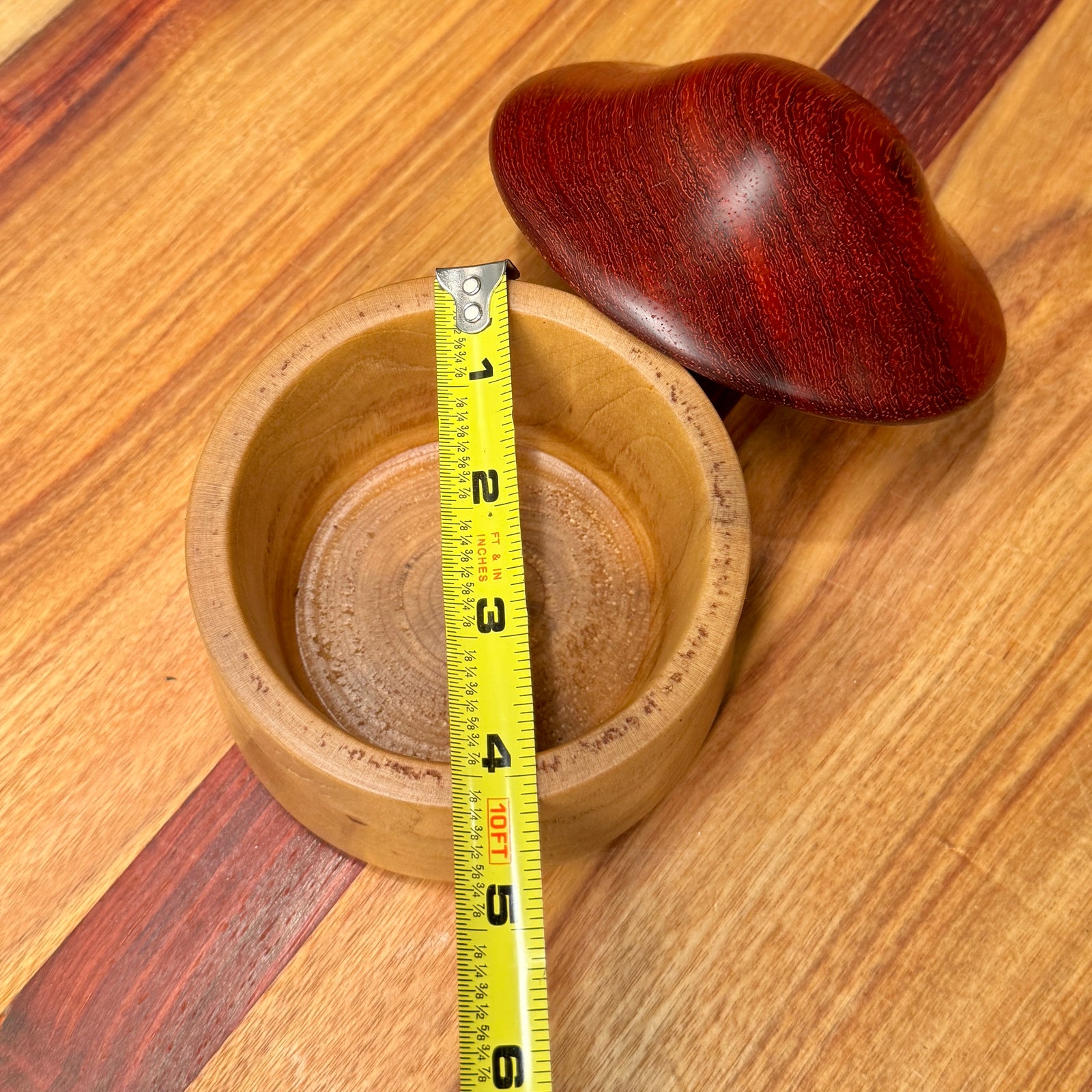 Wooden Mushroom Box