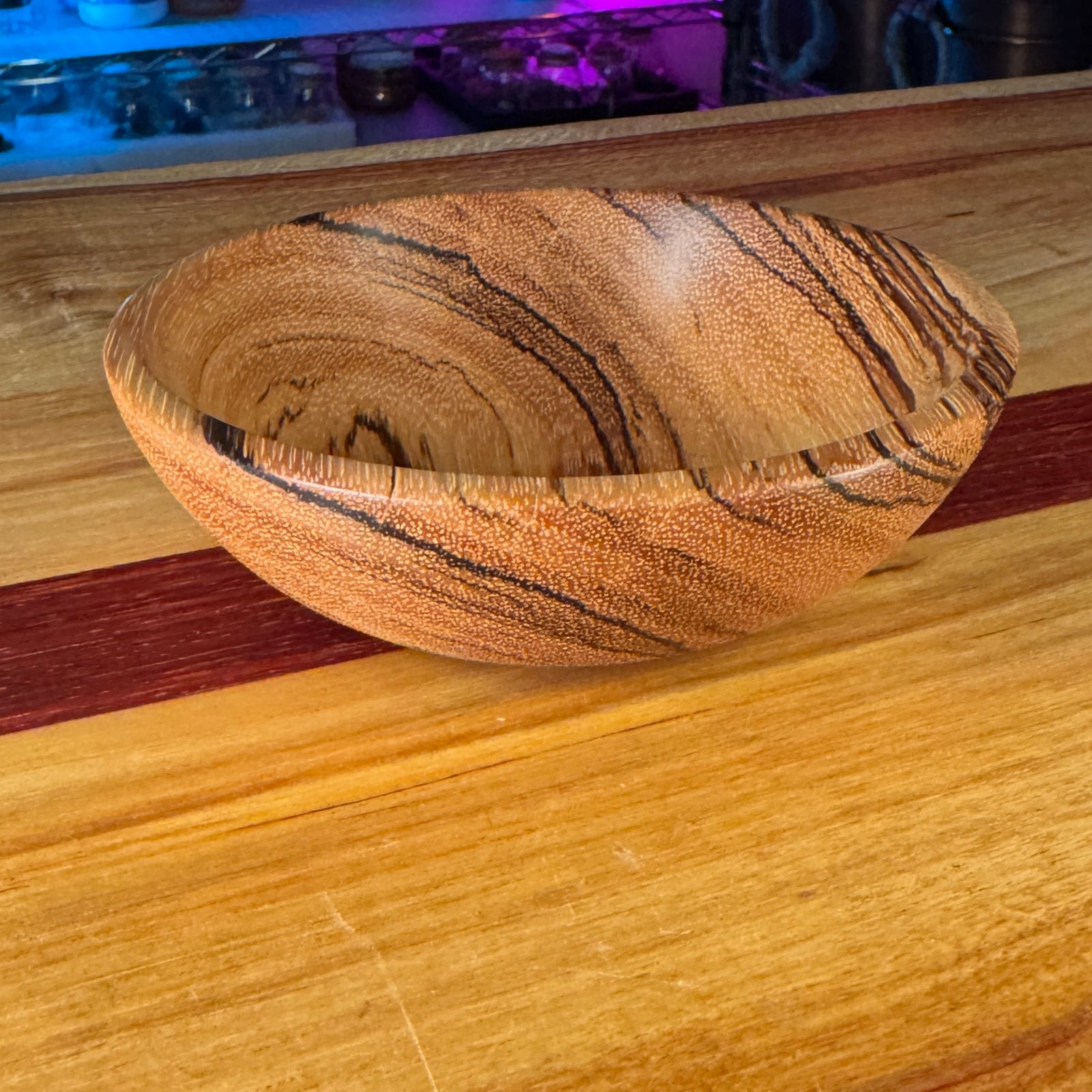 Wooden Bowl - Zebrawood