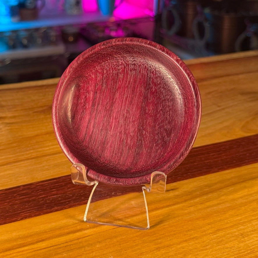 Small Wooden Dish - Purple Heart