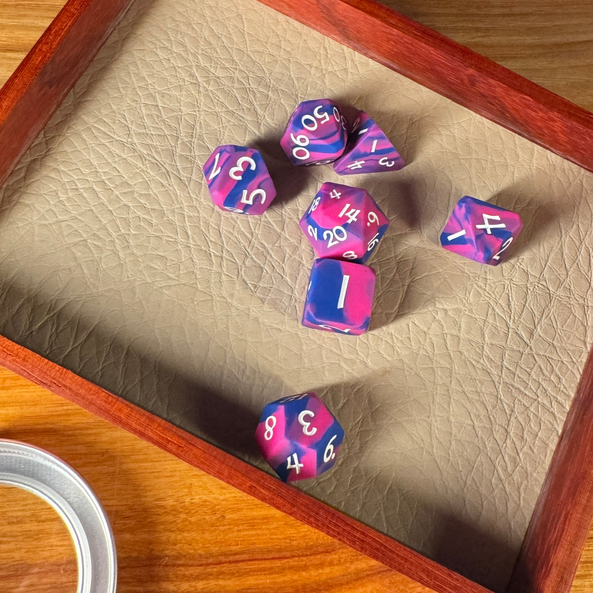 Rubber Bi Pride Dice