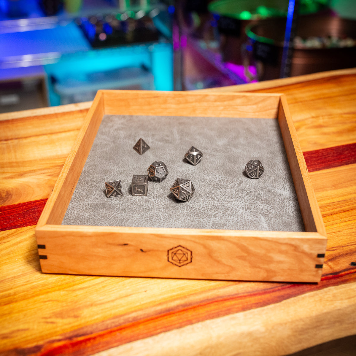 Dice Tray - Cherry