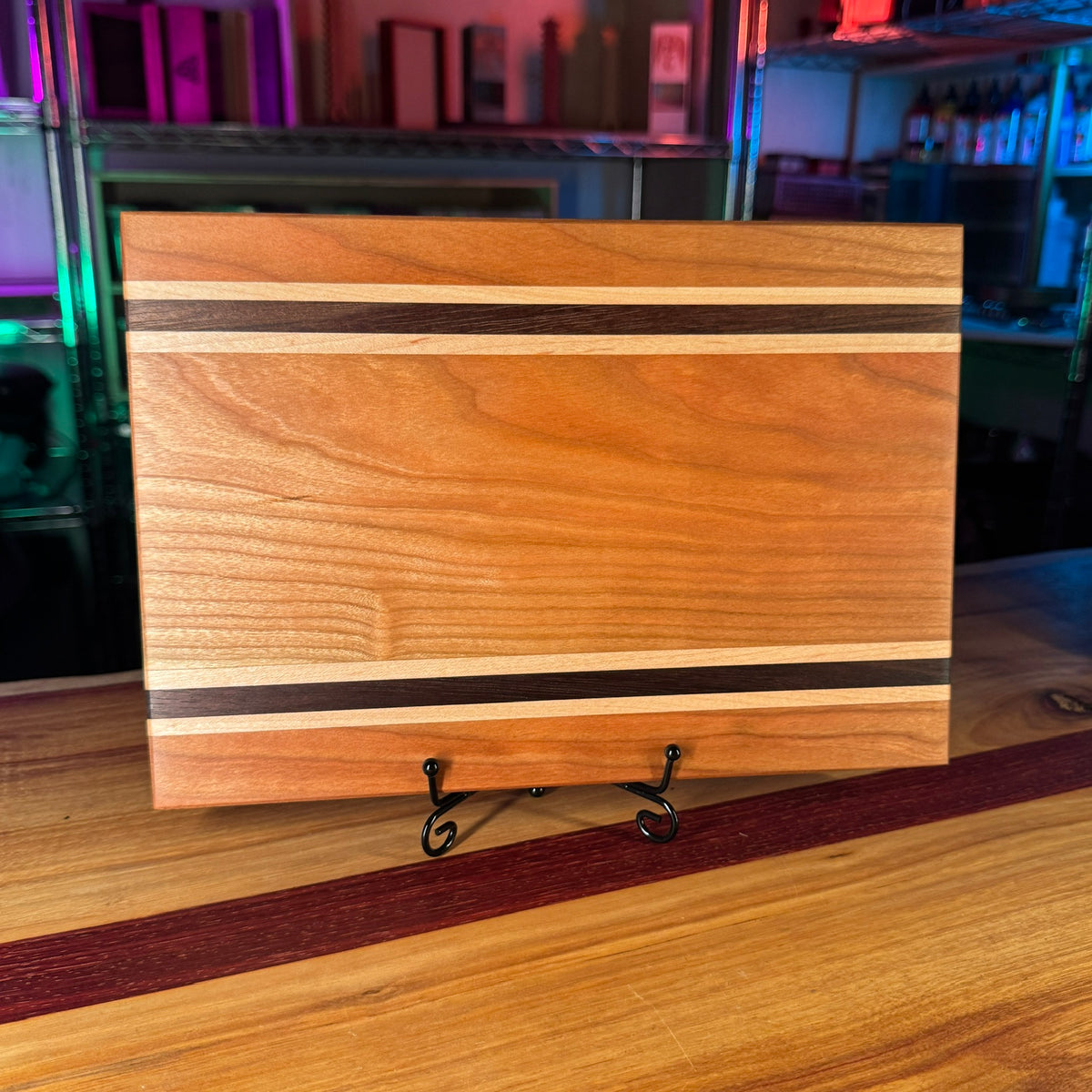 Cherry, Maple, Walnut Serving Board