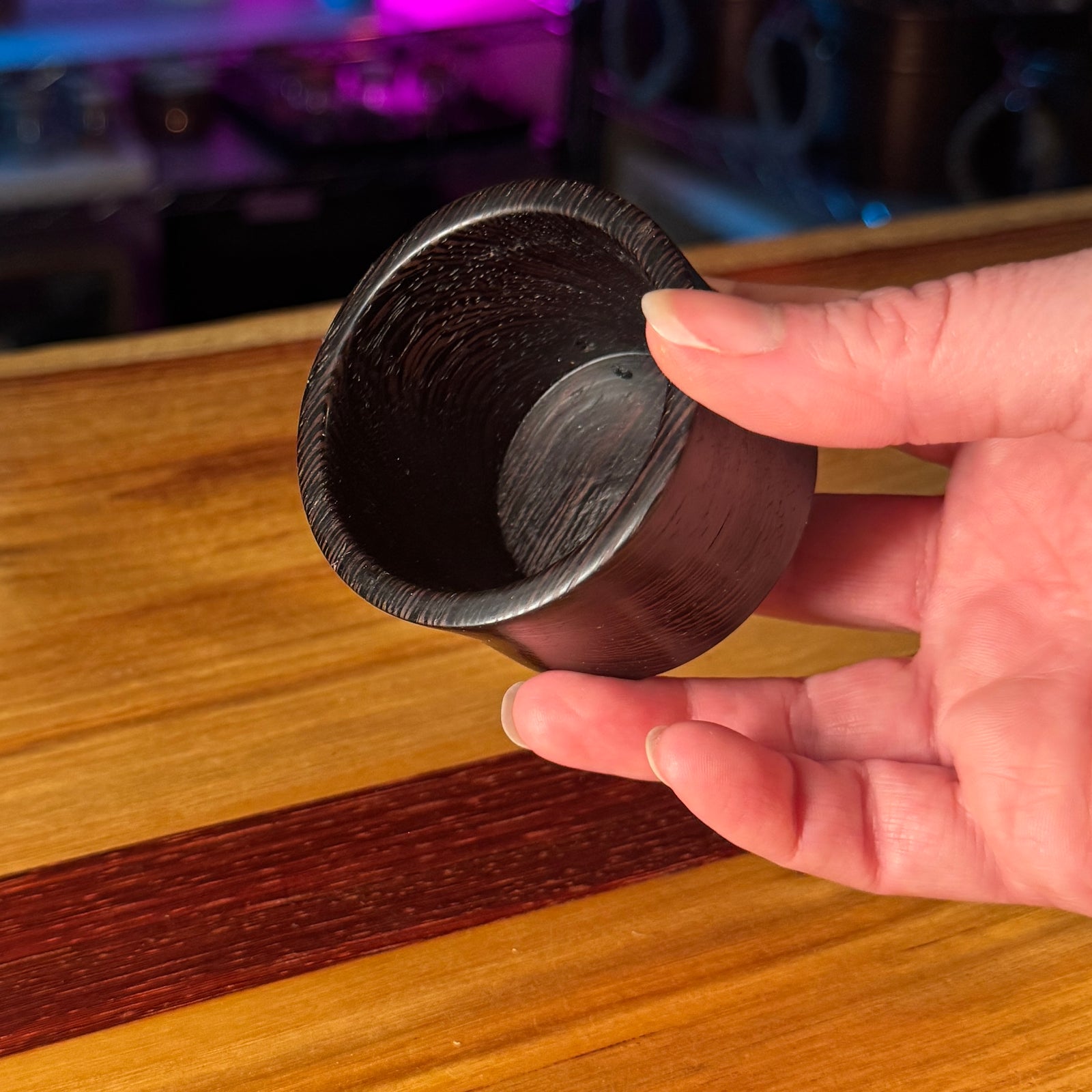 Small Wooden Dish - Wenge