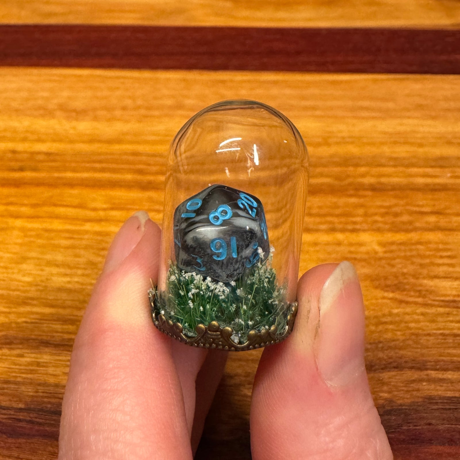 Tiny Glass Dome - Mini D20