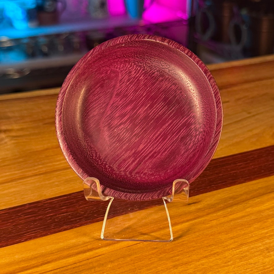 Small Wooden Dish - Purple Heart