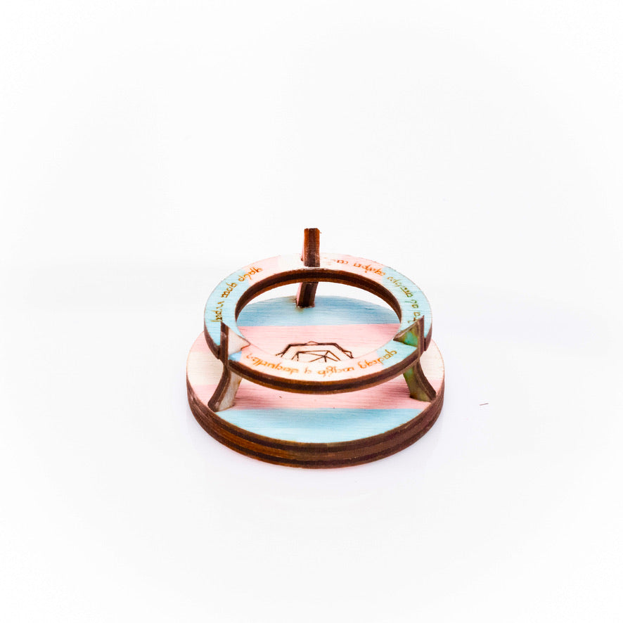 Pride D100 Cradle of Fate - Zocchihedron - Choose Your Flag