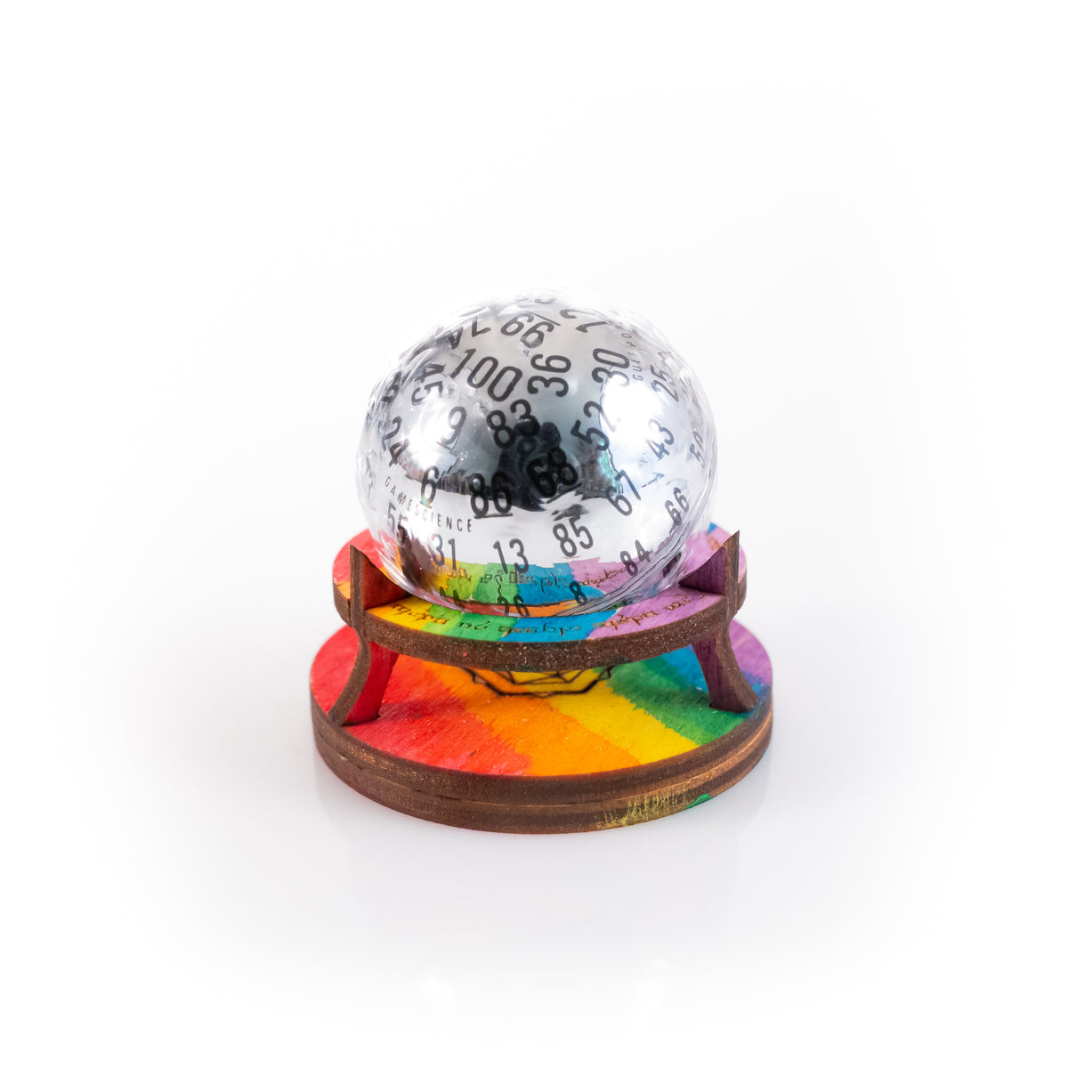 Pride D100 Cradle of Fate - Zocchihedron - Choose Your Flag