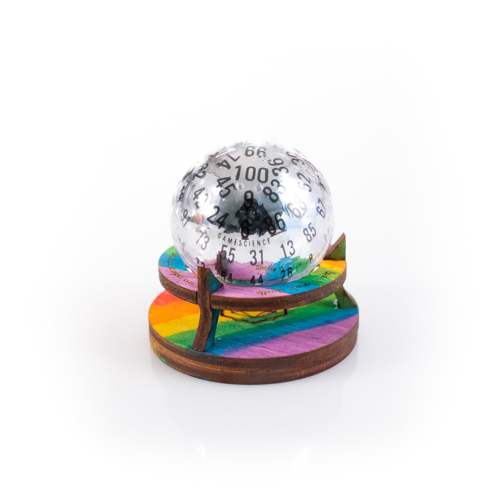 Pride D100 Cradle of Fate - Zocchihedron - Choose Your Flag