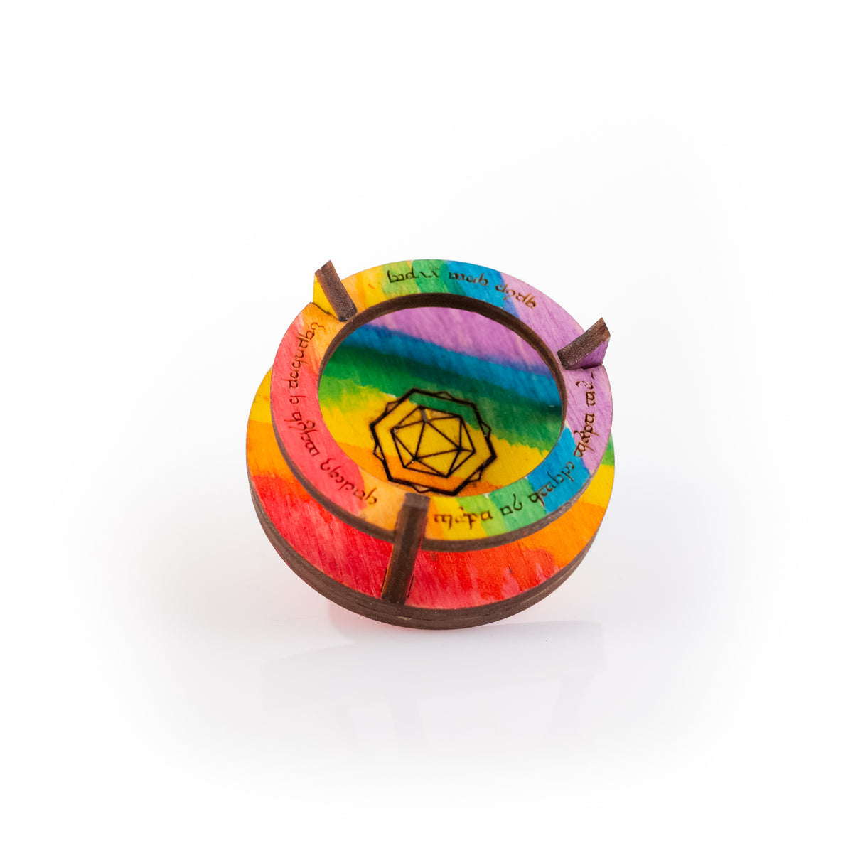 Pride D100 Cradle of Fate - Zocchihedron - Choose Your Flag