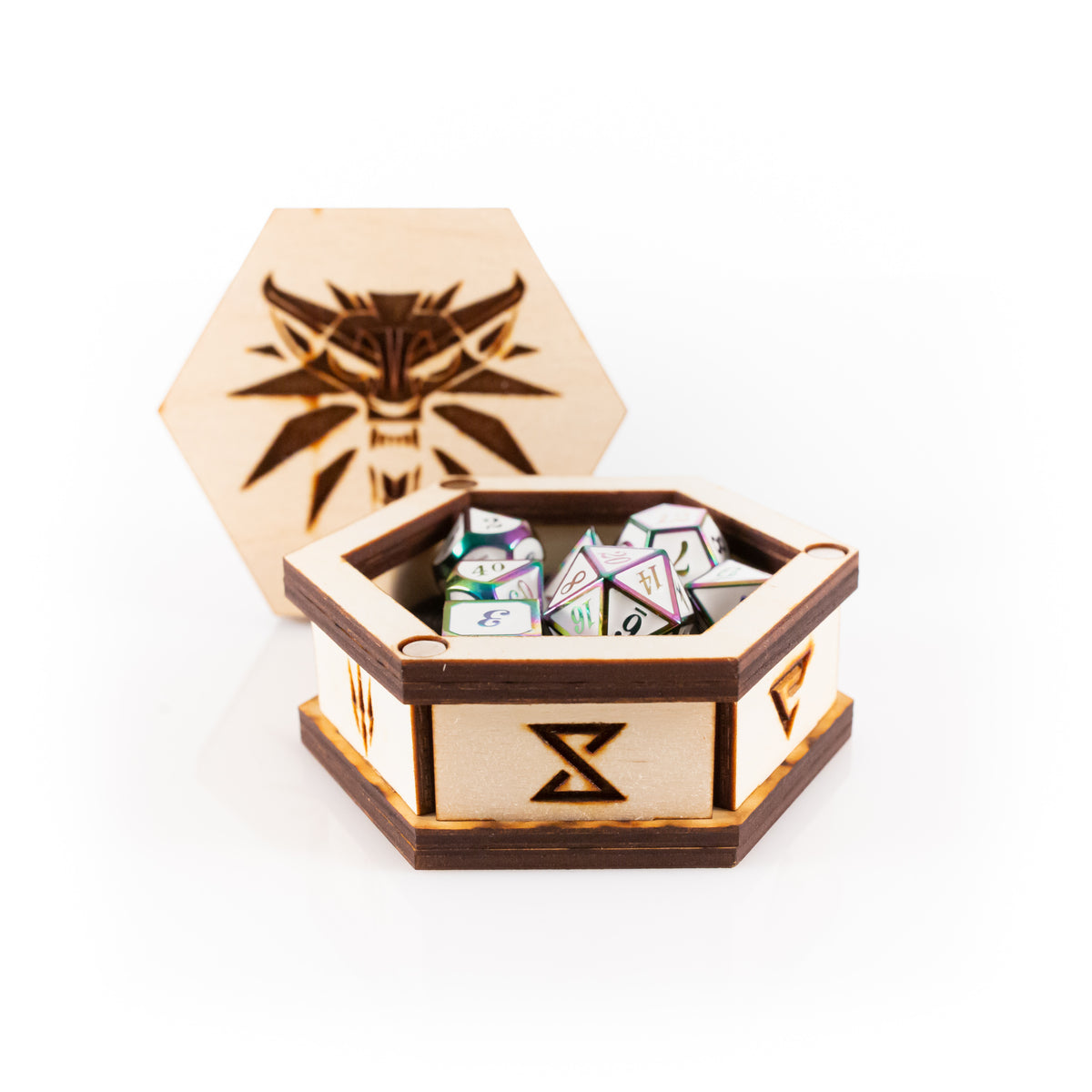 Witcher &quot;White Wolf&quot; Dice Vault